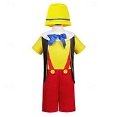 ieftine Costume pentru băieți-Costum de petrecere Pinocchio Costume film / teme TV Pentru copii Băieți Halloween Carnaval Performanță Scenă Îmbrăcați-vă