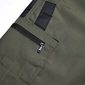 economico All&amp;#39;aperto-Per uomo Pantaloncini tattici Pantaloncini modello cargo Pantaloncini Bermuda Maglia da escursione Vita elastica Multi tasca Gamba dritta Color Block Impermeabile Indossabile Lunghezza del ginocchio