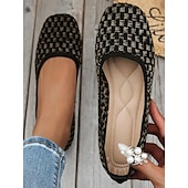 baratos Sapatilhas de mulher-sapatilhas femininas azuis de malha com palmilha acolchoada - sapatos confortáveis e elegantes para o trabalho e uso diário