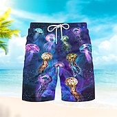 abordables Maillots de bain &amp; Shorts de bain-Homme Shorts de bain Short de bain Dégradé Rayures Cordon de serrage avec poches Séchage Rapide Avec Poches Shorts de Surf maillot de bain Surf Plage Sports Nautiques Été