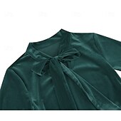 cheap Dresses-Retro Vintage 1950s Cocktail Dress Dress Flare Dress Solid Color Women&#039;s Masquerade Event / Party Bachelorette Party Festival Adults&#039; Dress Homecoming Dresses