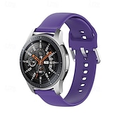 economico Cinturini per orologi Samsung-Cinturino per orologio  per Samsung Galaxy Watch 3 45mm, Galaxy Wacth 46mm, Gear S3 Classic / Frontier, Gear 2 Neo Live Silicone Sostituzione Cinghia Regolabili Cinturino sportivo Polsino