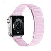 お買い得  Apple Watch Bands-Solo Loop と互換性があります Apple Watch ウォッチバンド 38mm 40mm 41mm 42mm 44mm 45mm 49mm マグネティッククラスプ 調整可 生地 交換用時計バンド のために iwatch Ultra 2 Series 9 8 7 SE 6 5 4 3 2 1