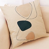 cheap Outdoor Pillow &amp; Covers-Outdoor Waterproof Pillow Cover Abstract for Patio Garden Sofa Couch Livingroom 1pc