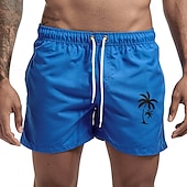 cheap Men&#039;s Boxer Swim Trunks-Men&#039;s Swim Trunks Swim Shorts Board Shorts Bathing Suit Drawstring Mesh Lining with Pockets Swimming Surfing Beach Water Sports Printed Summer Spring
