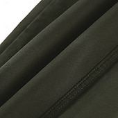economico Pantaloni Elite da Uomo-Per uomo Joggers Pantaloni a carota affusolati Tasca Tinta unica Lunghezza intera All&#039;aperto Vacanza Feste Vacanza Vintage CachiA Nero Micro-elastico