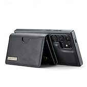 baratos Capa Samsung-Capa de Telefone para Samsung Galaxy S24 Ultra Plus S24 FE S23 Ultra Plus S22 Plus Ultra S21 Ultra S25 Capa Traseira com Suporte Magnético Carregamento Sem Fio Retro TPU PC
