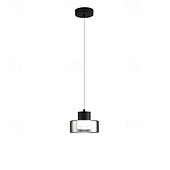 economico Luci a sospensione-lampada a sospensione moderna in alluminio e ferro di lusso, lampada a sospensione per soggiorno, camera da letto, sala da pranzo, isola della cucina, piccola lampada a sospensione a led con paralume