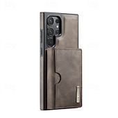 baratos Capa Samsung-Capa de Telefone para Samsung Galaxy S24 Ultra Plus S24 FE S23 Ultra Plus S22 Plus Ultra S21 Ultra S25 Capa Traseira com Suporte Magnético Carregamento Sem Fio Retro TPU PC