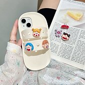 Недорогие Чехлы для iPhone-телефон Кейс для Назначение айфон 15 iPhone 15 Pro Max iPhone 14 Pro Max iPhone 13 12 Pro Max Кейс на заднюю панель Защита от удара Ретро Силикон