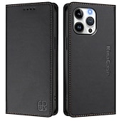 お買い得  iPhone用ケース-iPhone 16e用の電話ケース iPhone 16 Pro Max Plus iPhone 15 Pro Max Plus iPhone 14 13 12 11 Pro Max Plus Mini フリップカバー スタンドホルダー 磁石サポート ワイヤレス充電 レトロ TPU PUレザー