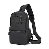 economico Borselli da uomo-Per uomo Borsa a tracolla Borsello da petto Borse a tracolla Nylon Esterno Casual / quotidiano Cerniera Tasche multiple Massima capacità Leggero Tinta unica Nero Blu Grigio