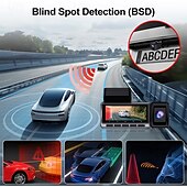 billige Bil-DVR-K26 1440p Nytt Design / HD / med bakkamera Bil DVR 150 grader Bred vinkel IPS Dash Cam med WIFI / GPS / G-Sensor 4 infrarøde LED Bilopptaker
