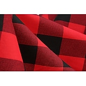 economico Vestiti-Retrò Vintage Anni 1950 Abito da cocktail Vestito Vestito Svasato A Pois Griglia / Plaid Per donna Mascherata Evento / Festa Addio al Nubilato Festival Adulti Vestito Abiti per il ritorno