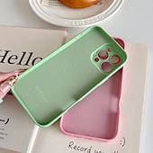 Недорогие Чехлы для iPhone-телефон Кейс для Назначение iPhone 16 Про Макс Плюс Кейс на заднюю панель Защита от удара Ретро Силикон
