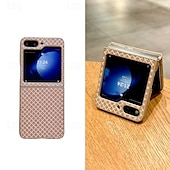 cheap Samsung Cases-Phone Case For Samsung Galaxy Z Flip 7 Z Flip 6 Z Flip 5 Z Flip 4 Back Cover Shockproof Retro PC