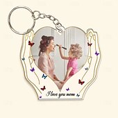 preiswerte Für Frauen-Personalisierter Acryl-Fotohalter – Bestes Geschenk für Mama – Individuelles Andenken für den Muttertag Geburtstag oder Weihnachten