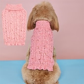お買い得  セーター-犬用 セーター ファッション 冬 ウォーム ファッション 快適 アウトドア 日常着 屋内 犬服 for Small 中量
