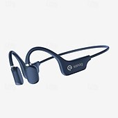 cheap Sports Headphones-Open-Ear Wireless Earphones Air Conduction Headphones Bluetooth 5.0 with Mic Lightweight Waterproof for Running Hiking Driving Cycling