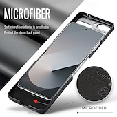 cheap Samsung Cases-Phone Case For Samsung Galaxy Z Flip 6 Z Flip 5 Back Cover Magnetic Support Wireless Charging Card Slot Retro TPU PU Leather