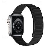 お買い得  Apple Watch Bands-Solo Loop と互換性があります Apple Watch ウォッチバンド 38mm 40mm 41mm 42mm 44mm 45mm 49mm マグネティッククラスプ 調整可 生地 交換用時計バンド のために iwatch Ultra 2 Series 9 8 7 SE 6 5 4 3 2 1