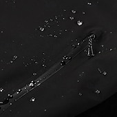 baratos Casacos Leves, Polares &amp; Caminhada-Mulheres Jaqueta Softshell Jaqueta de Trilha Inverno Ao ar livre Bloco de cor Térmico / Quente A Prova de Vento Impermeável Jaquetas 3-em-1 Jaqueta de Inverno Jaqueta corta-vento Viajar Preto Branco
