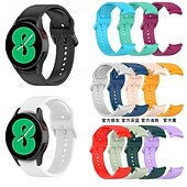abordables Correas de reloj Samsung-Ver Banda para Samsung Galaxy 3 41mm Silicona Reemplazo Correa Ajustable Bucle en Solo Loop Pulsera