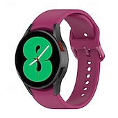 abordables Correas de reloj Samsung-Ver Banda para Samsung Galaxy 3 41mm Silicona Reemplazo Correa Ajustable Bucle en Solo Loop Pulsera