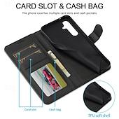 お買い得  サムスン用ケース-Samsung Galaxy S24 S24 Ultra Plus S24 FE S23 S22 S21 S20 Ultra Plus FE S25 Ultra用のスタンドホルダー、マグネットカードスロット、レトロTPU PUレザーのフリップカバー