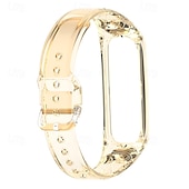baratos Pulseiras de relógio Samsung-Pulseiras de Relógio para Samsung Galaxy Fit 2 SM-R220 Silicone Substituição Alça Ajustável Pulseira Esportiva Pulseira