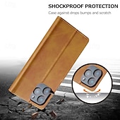 economico Cover per iPhone-telefono Custodia Per iPhone 16 Pro Max Plus iPhone 15 Pro Max Plus iPhone 14 13 12 11 Pro Max Plus Mini Copertina ribaltabile Con supporto A calamita Slot per schede Retrò TPU pelle sintetica
