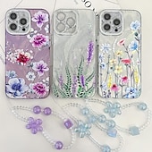 ieftine Carcase iPhone-telefon Maska Pentru iPhone 16 15 14 Pro Max Plus iPhone 13 Pro Max Capac Spate cu curea de mână Anti Șoc Retro TPU PC