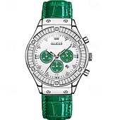economico Orologi al quarzo-nuovo orologio da donna alla moda olevs cronografo calendario fosforescente orologio sportivo casual impermeabile da donna con diamanti incastonati