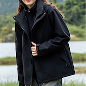 abordables Softshell, polares y chaquetas de montaña-Hombre Mujer Chaqueta Softshell Chaqueta para senderismo Invierno Al aire libre Retazos Mantiene abrigado Forro Polar Resistente al Viento Resistente al Agua Chaquetas 3-en-1 Chaqueta de Invierno