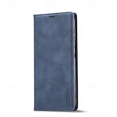 cheap Samsung Cases-Phone Case For Samsung Galaxy A21s S25 Ultra Flip Cover with Stand Holder Magnetic Card Slot Retro TPU PU Leather