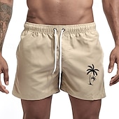 cheap Men&#039;s Boxer Swim Trunks-Men&#039;s Swim Trunks Swim Shorts Board Shorts Bathing Suit Drawstring Mesh Lining with Pockets Swimming Surfing Beach Water Sports Printed Summer Spring