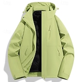 abordables Softshell, polares y chaquetas de montaña-Hombre Mujer Chaqueta Softshell Chaqueta para senderismo Invierno Al aire libre Retazos Mantiene abrigado Forro Polar Resistente al Viento Resistente al Agua Chaquetas 3-en-1 Chaqueta de Invierno