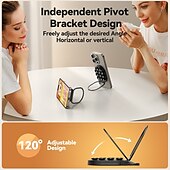abordables Supports de téléphone-support de téléphone Portable Antidérapant Ventouse Support de téléphone pour Bureau Selfies / Vlogging / Diffusion en direct Compatible avec Tous les téléphones portables Accessoire de Téléphone