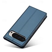 abordables Otras carcasas-teléfono Funda Para Google Píxel 9 Pro Pixel 9 Pro XL Pixel 8 Pro Pixel 8 Píxel 9 Pixel 7 Pixel 7 Pro Gire la tapa con Soporte Ranura para tarjetas Antigolpes Retro TPU Cuero de PU