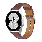 billige Samsung klokkebånd-Klokkerem til Samsung Galaxy 3 41mm Watch 42mm PU-lær Erstatning Stropp Justerbar Solo loop Armbånd