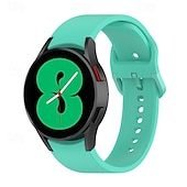 abordables Correas de reloj Samsung-Ver Banda para Samsung Galaxy 3 41mm Silicona Reemplazo Correa Ajustable Bucle en Solo Loop Pulsera