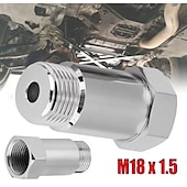 Недорогие Инструменты для ремонта автомобиля-1 шт. M18x1.5 удлинитель датчика кислорода O2 проставка датчика кислорода O2 car cel fix check engine light eliminator адаптер-конвертер