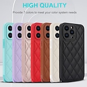 economico Cover per iPhone-telefono Custodia Per iPhone 15 Pro Max Plus iPhone 14 13 12 11 Pro Max Plus iPhone 13 12 11 Pro Max Per retro con cordino con cinturino da polso Resistente agli urti Retrò TPU pelle sintetica