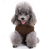 economico Maglioni-Cane Maglione Classico Inverno Caldo Di tendenza Confortevole All&#039;aperto Abbigliamento Quotidiano Interno Abbigliamento per Cani for Piccolo Medio Grande