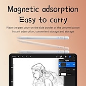 baratos Canetas Stylus-canetas stylus universais bp-16 para telas sensíveis ao toque ponta fina lápis digital inteligente ativo compatível com ipad e a maioria dos tablets