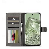 levne Ostatní pouzdra-telefon Carcasă Pro Google Pixel 9 Pro Pixel 9 Pro XL Pixel 8 Pro Pixel 8 Pixel 9 Pixel 7 Pixel 7 Pro Pixel 6 Pixel 6 Pro Flip Cover se stojánkem Magnetické Slot pro kartu Retro TPU PU kůže