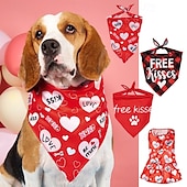 billige Bandanas og hatter-stilig hundebandana - mykt og absorberende kjæledyrskjerf for små mellomstore og store hunder og katter - perfekt kostymetilbehør