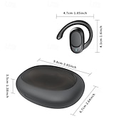 cheap TWS True Wireless Headphones-JM05 True Wireless Headphones TWS Earbuds Ear Hook Bluetooth 5.3 Sports Waterproof IPX4 Long Battery Life for Apple Samsung Huawei Xiaomi MI  Fitness Camping / Hiking Running Mobile Phone Travel