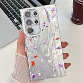 halpa Samsung-kotelot-puhelin Etui Käyttötarkoitus Samsung Galaxy S24 S24 Ultra Plus S24 FE S23 Ultra A55 A35 A25 A15 5G A54 S25 Ultra Takakuori Iskunkestävä Retro TPU PC