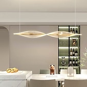 economico Luci a sospensione-lampada a sospensione dimmerabile continua lampada a sospensione lineare lampada a sospensione 220-240v 120cm